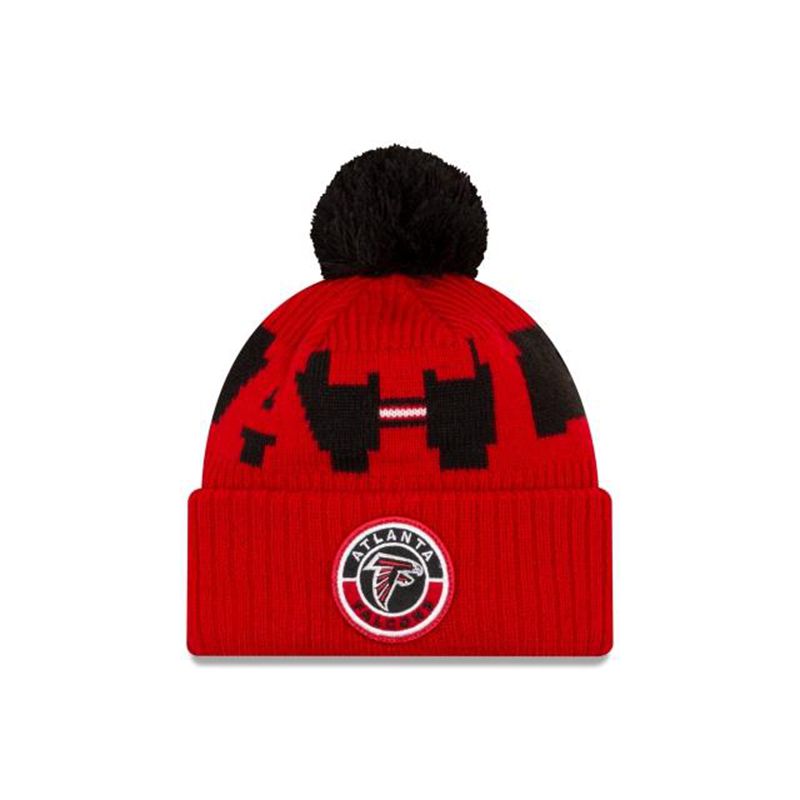 NFL Atlanta Falcons Alternate Cold Weather Sport Knit (OQG8417) - Red New Era Beanies